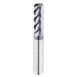 CARBIDE END MILL VARIABLE HELIX 4F 1/2″ CHAMFERED C0.020